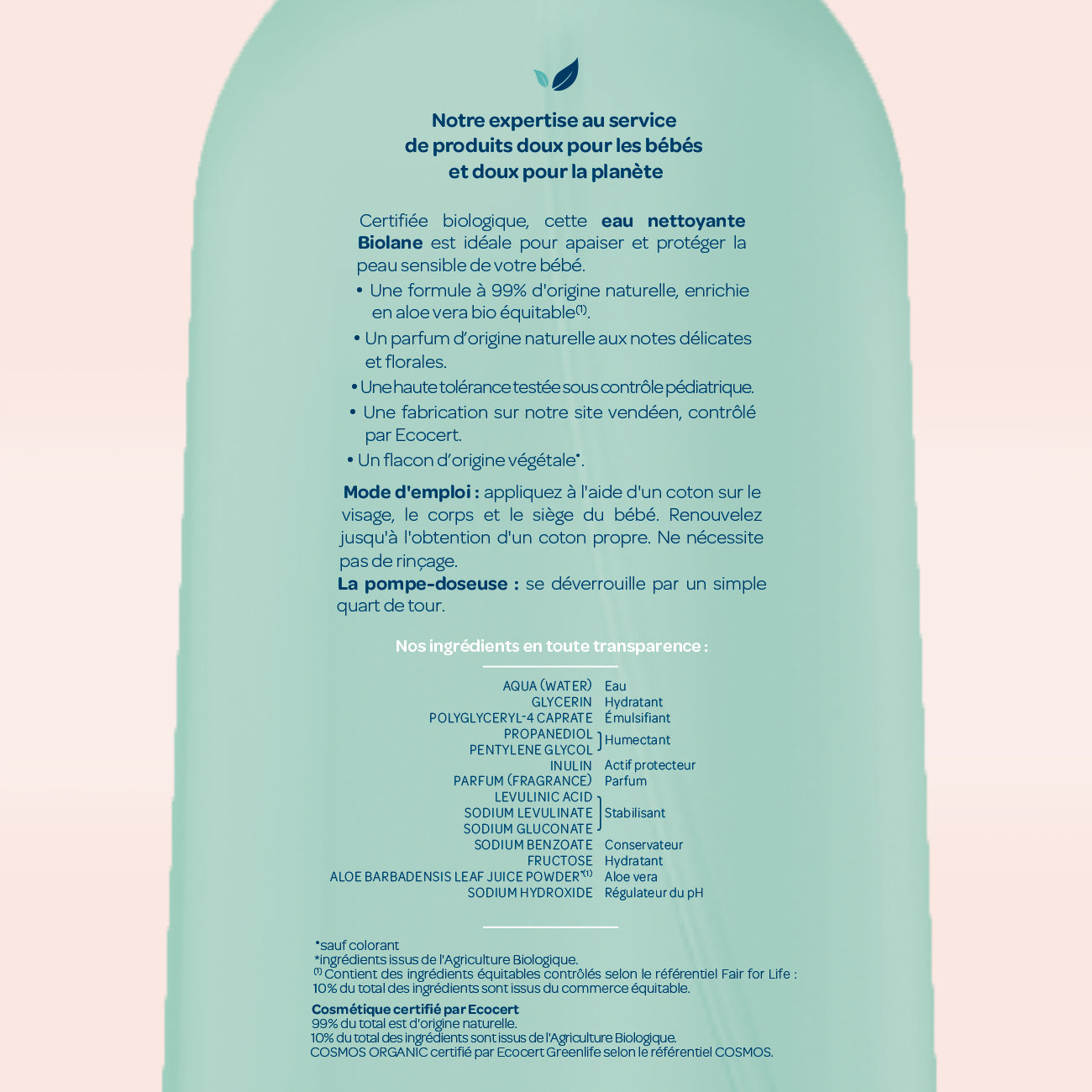 Get trendy with Eau nettoyante Certifiée biologique - Gel nettoyant available at BABY PREMA. Grab yours for €7.50 today!