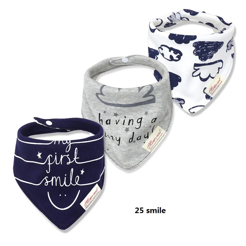 Lot de 3 pièces Bavoirs Bébé