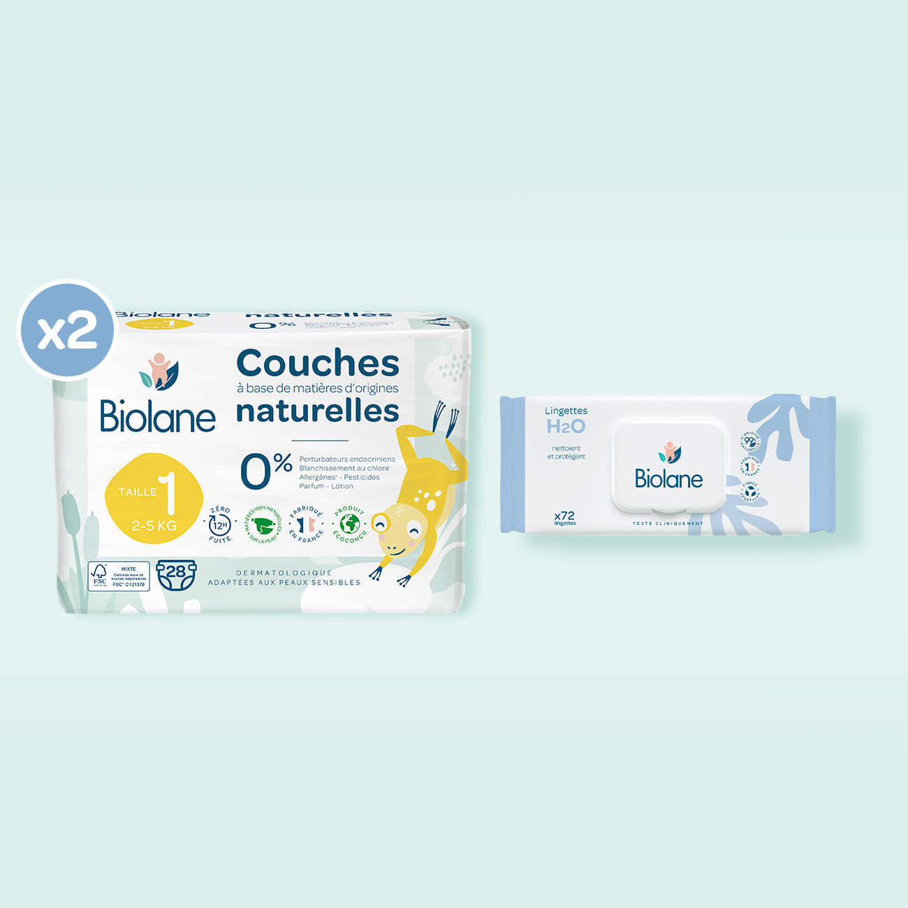Get trendy with Couches Ecologiques Taille 1 à 5 - Couches available at BABY PREMA. Grab yours for €8.30 today!