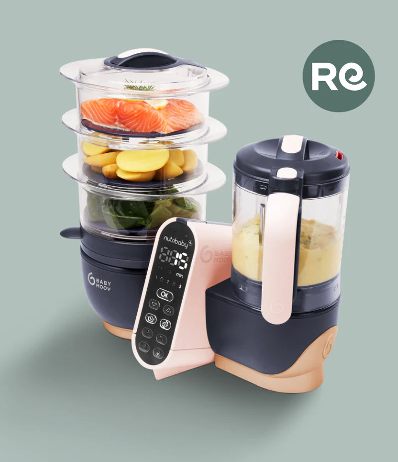 Get trendy with Robot culinaire cuisson & mixage - Babymoov - repas bébé available at BABY PREMA. Grab yours for €119.90 today!