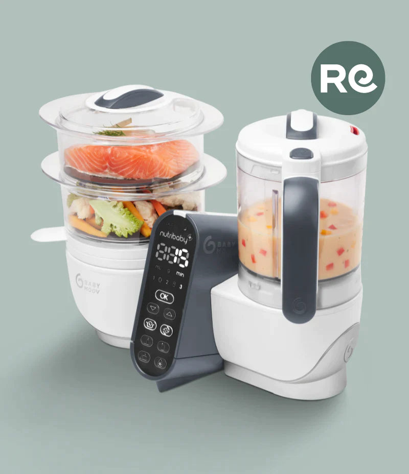 Get trendy with Robot culinaire cuisson & mixage - Babymoov - repas bébé available at BABY PREMA. Grab yours for €119.90 today!