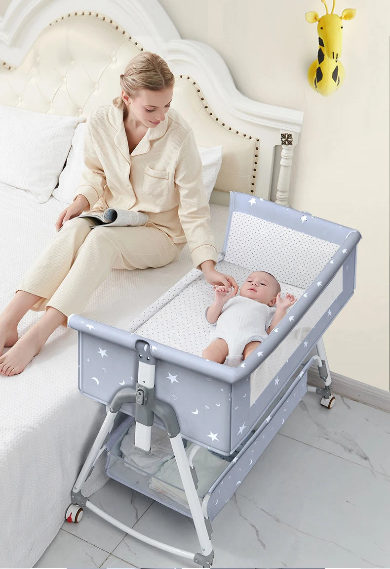 Lit Bébé Multifonction Pliant - BABY PREMA