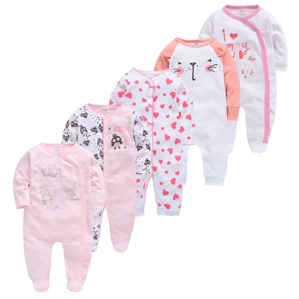 Lot de 5 Pyjamas bébé