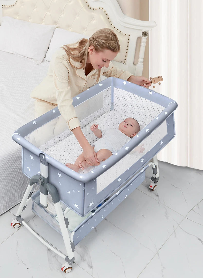 Lit Bébé Multifonction Pliant - BABY PREMA