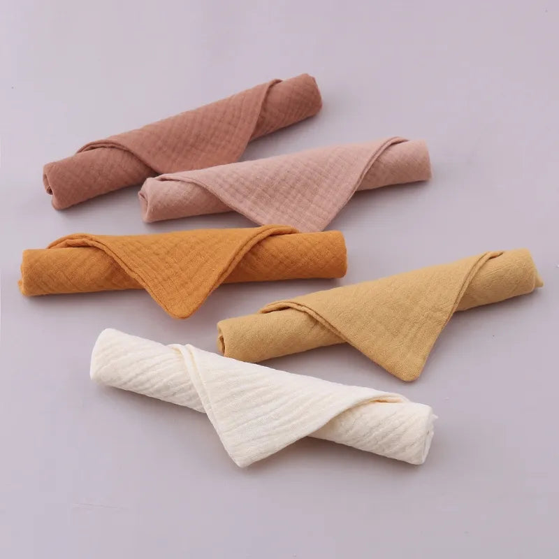 Lot de 5 Langes Bébé en Coton - BABY PREMA