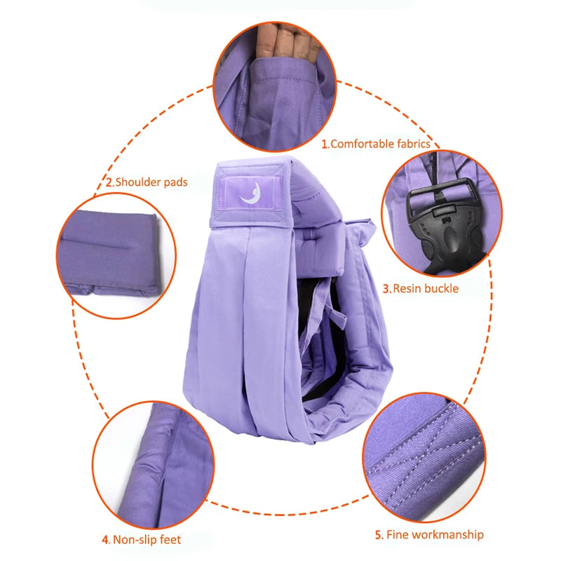 Écharpes Ergonomiques Portage Bébé | 100% C0ton Biologique - BABY PREMA