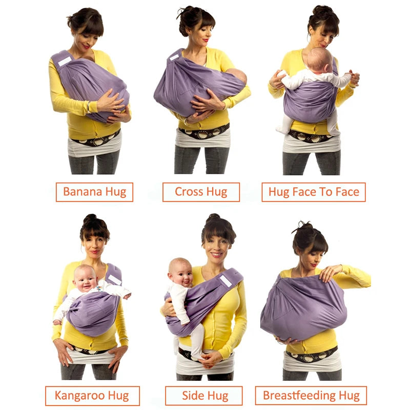 Écharpes Ergonomiques Portage Bébé | 100% C0ton Biologique - BABY PREMA