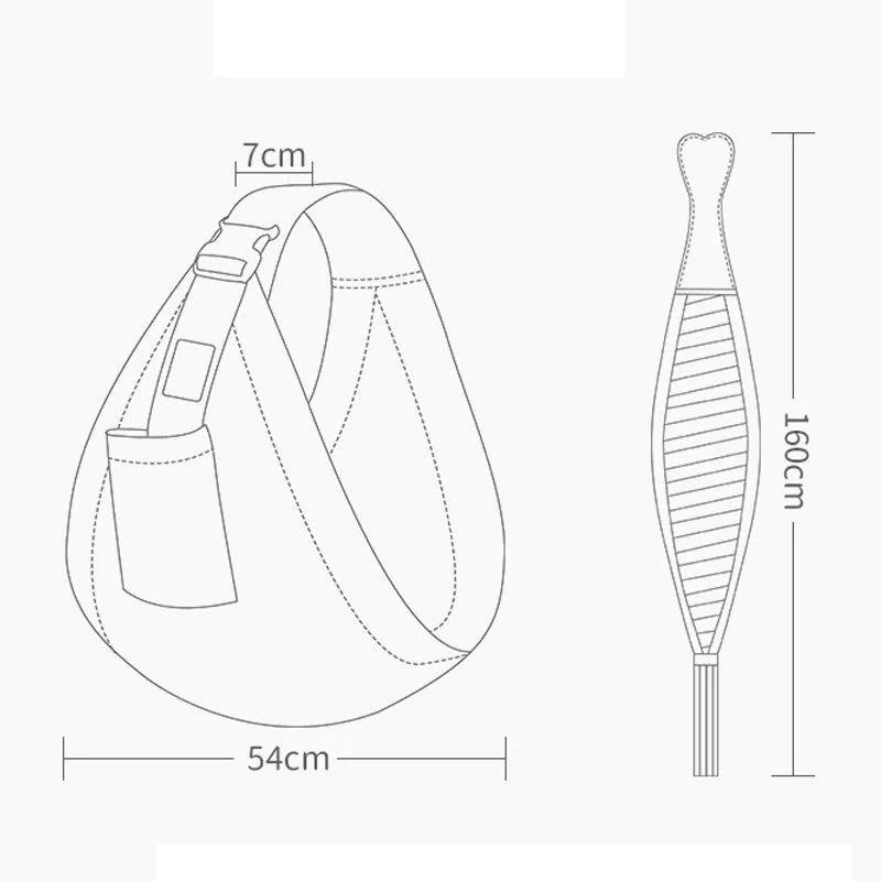 Écharpe ou Porte-Bébé en Tissu Maillé 0-36M - BABY PREMA