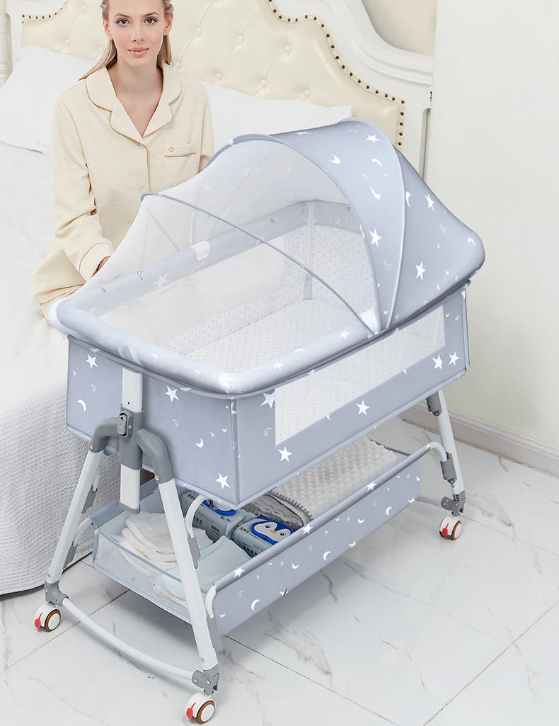 Lit Bébé Multifonction Pliant - BABY PREMA