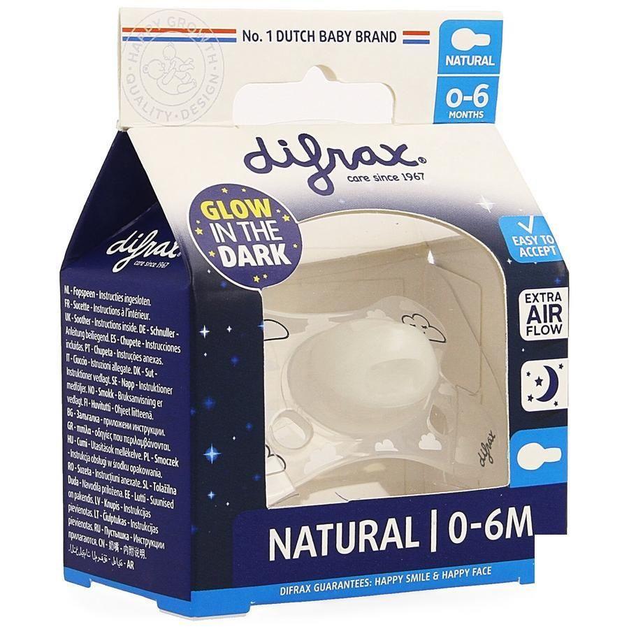 Get trendy with Sucette de nuit Nina 0 Mois - Difrax - Sucettes available at BABY PREMA. Grab yours for €4.99 today!