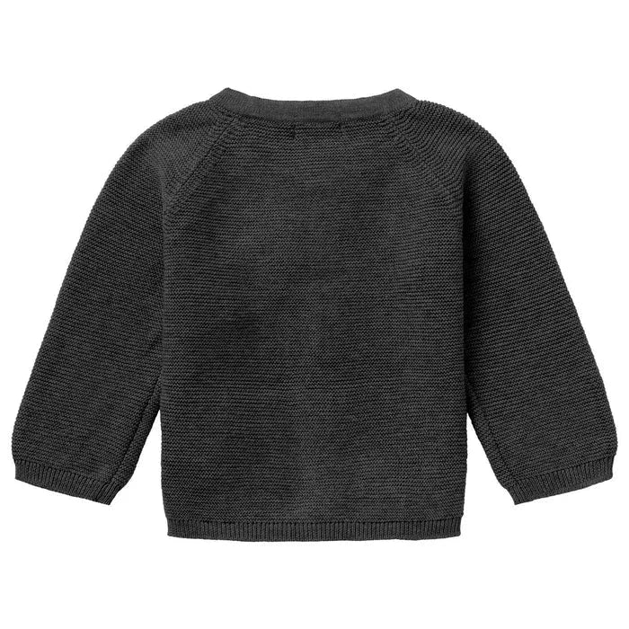 Get trendy with Cardigan Tricoté gris foncé - Noppies - Vêtement bébé available at BABY PREMA. Grab yours for €18.80 today!
