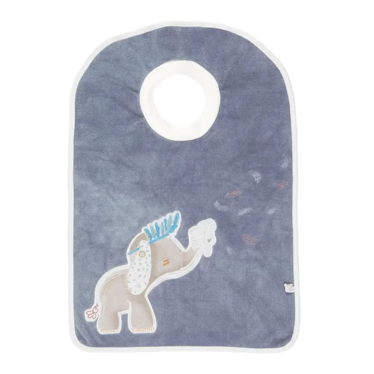 Get trendy with Bavoir Bébé Bao & Wapi Anthracite - Noukies - Bavoirs available at BABY PREMA. Grab yours for €8.95 today!