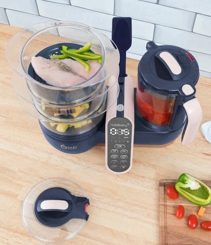 Get trendy with Robot culinaire cuisson & mixage - Babymoov - repas bébé available at BABY PREMA. Grab yours for €119.90 today!
