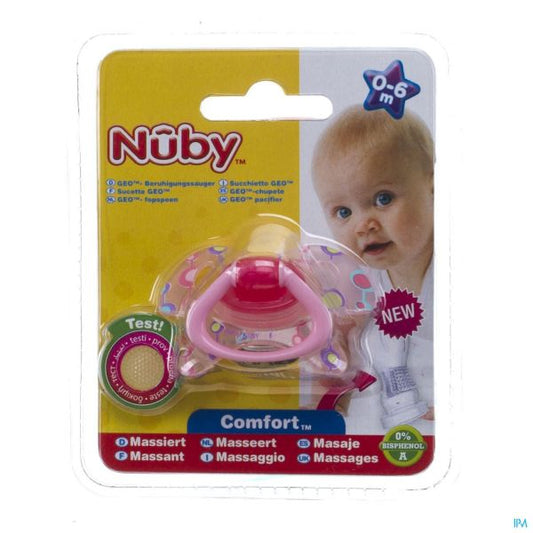 Get trendy with Sucette Géo Papillon 0-6 Mois - Nuby - Sucettes available at BABY PREMA. Grab yours for €4.65 today!
