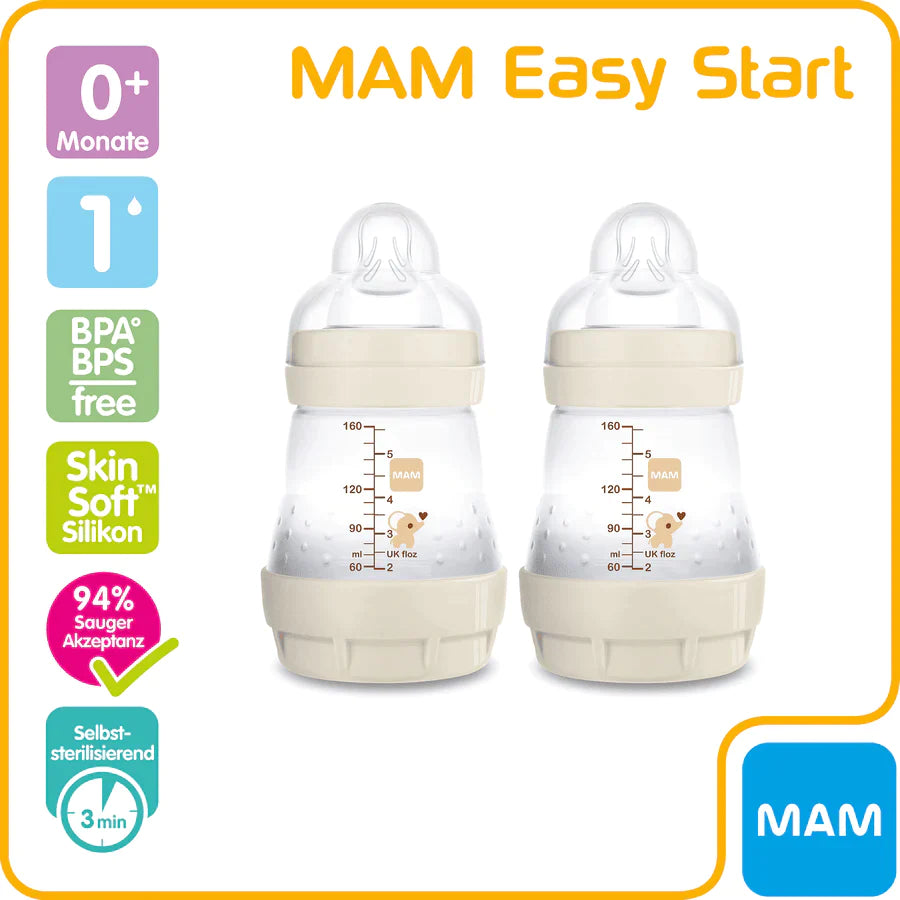 Get trendy with Biberon Anti Colique Rose/Blanc +0 Mois - MAM - Soins bébé, Biberons available at BABY PREMA. Grab yours for €11.40 today!