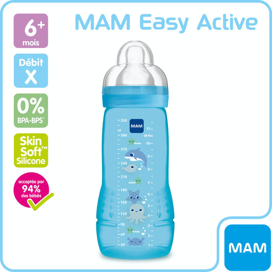 Get trendy with Biberon Easy Active 330 Ml +6 Mois -MAM - Biberon available at BABY PREMA. Grab yours for €6.40 today!