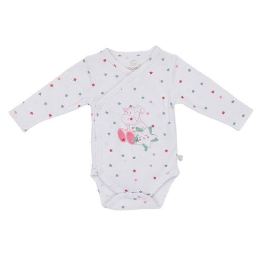 Get trendy with Body blanc manches longues - Noukies - Bodies bébés available at BABY PREMA. Grab yours for €8.45 today!