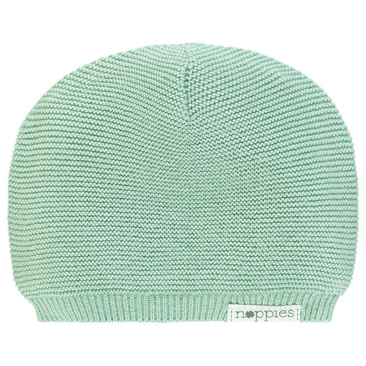 Get trendy with Bonnet Grey Mint Tricot - Noppies - Bonnet de bébé available at BABY PREMA. Grab yours for €7.90 today!