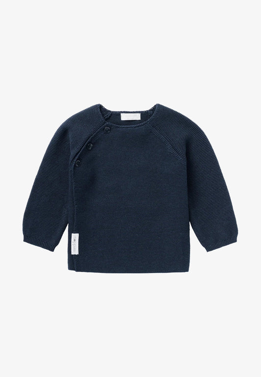 Get trendy with Cardigan Tricoté Bleu - Noppies - Vêtement bébé available at BABY PREMA. Grab yours for €18.80 today!