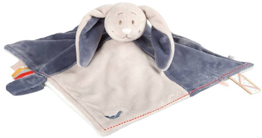 Get trendy with Doudou Lapin Beige Bleu - Noukies - doudou bébé available at BABY PREMA. Grab yours for €19.99 today!