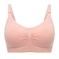 Soutien-gorge de sport Soutien Allaitement Haute Qualité sans couture rose clair sur fond blanc pour mon petit de la marque BABY PREMA.