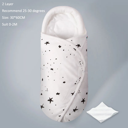 Couverture Bébé blanc avec étoile.