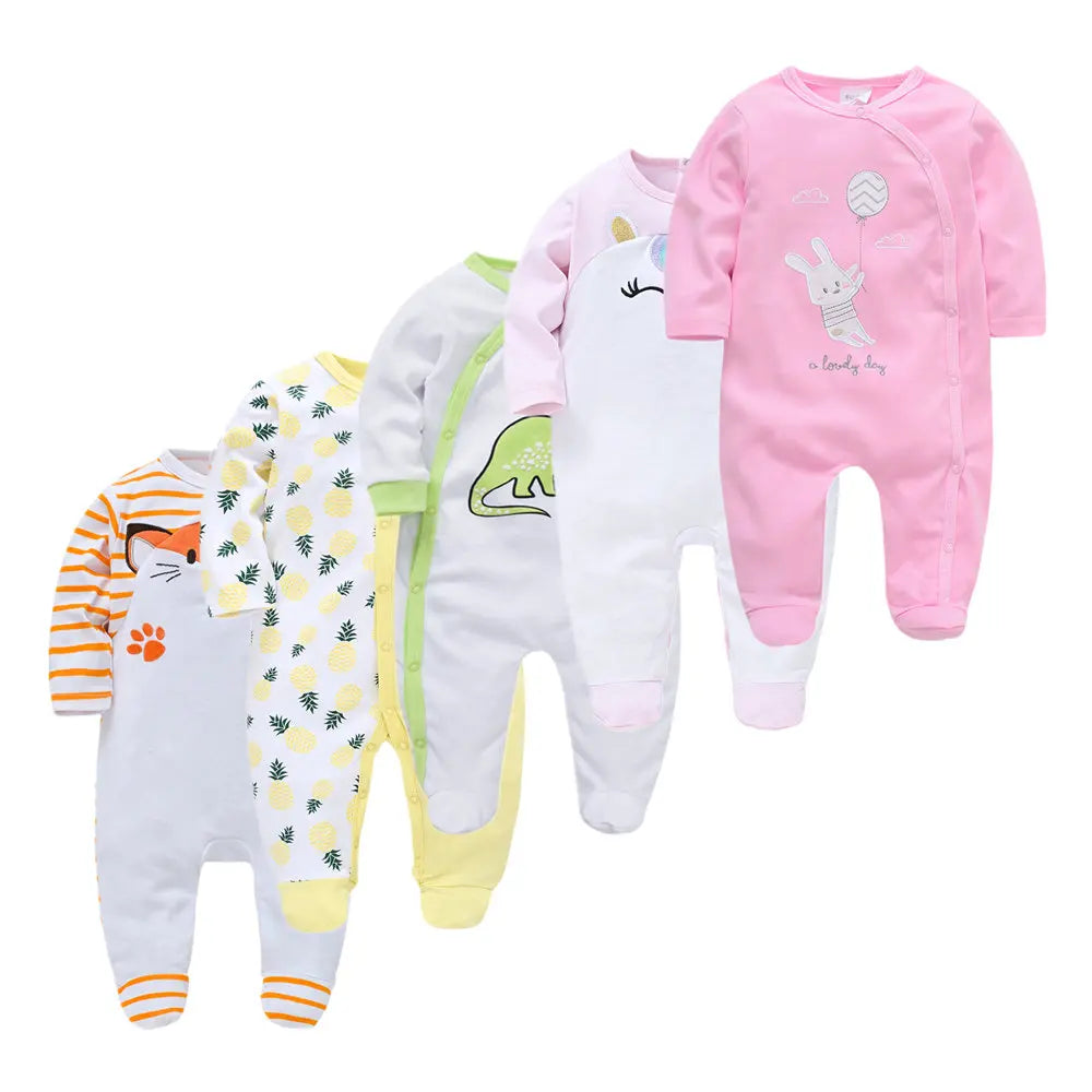 Pyjama Bébé Coton Lot de 5 Pièces - BABY PREMA