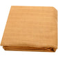 Une Lange Couverture bébé soigneusement pliée | Emmaillotage Mousseline Bambou à la texture naturelle et grossière, présentée sur fond blanc comme une couverture bébé par BABY PREMA.
