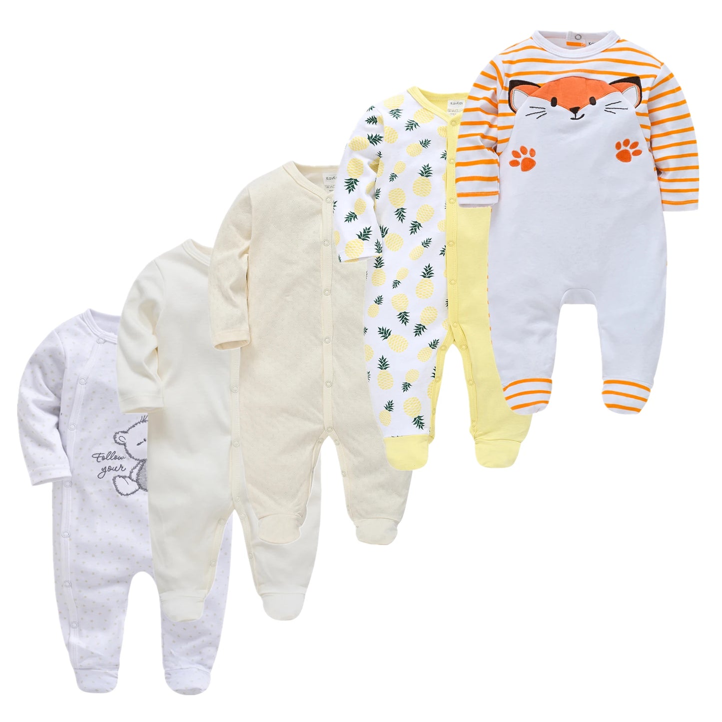 Pyjama Bébé Lot de 5 Dors Bien - BABY PREMA