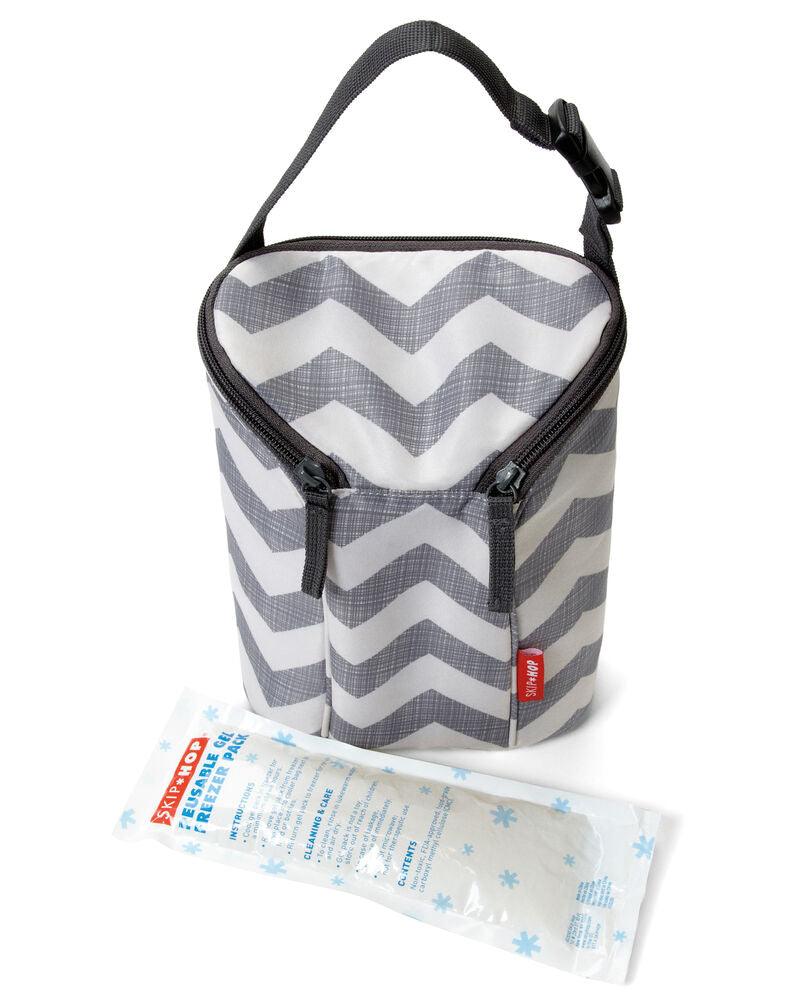 Get trendy with Sac Isotherm Chevron Double  Skip Hop - Accessoires bébé available at BABY PREMA. Grab yours for €18.95 today!