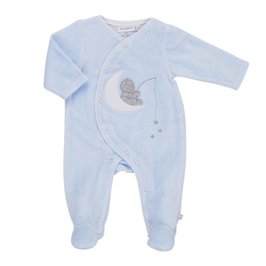 Get trendy with Pyjama Bleu Préma - Noukies - Pyjamas available at BABY PREMA. Grab yours for €16.75 today!