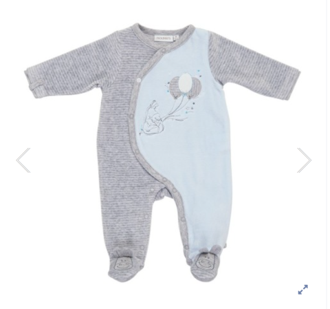 Get trendy with Pyjama Gris Bleu Préma 00 Mois - Noukies - Pyjamas available at BABY PREMA. Grab yours for €15.75 today!