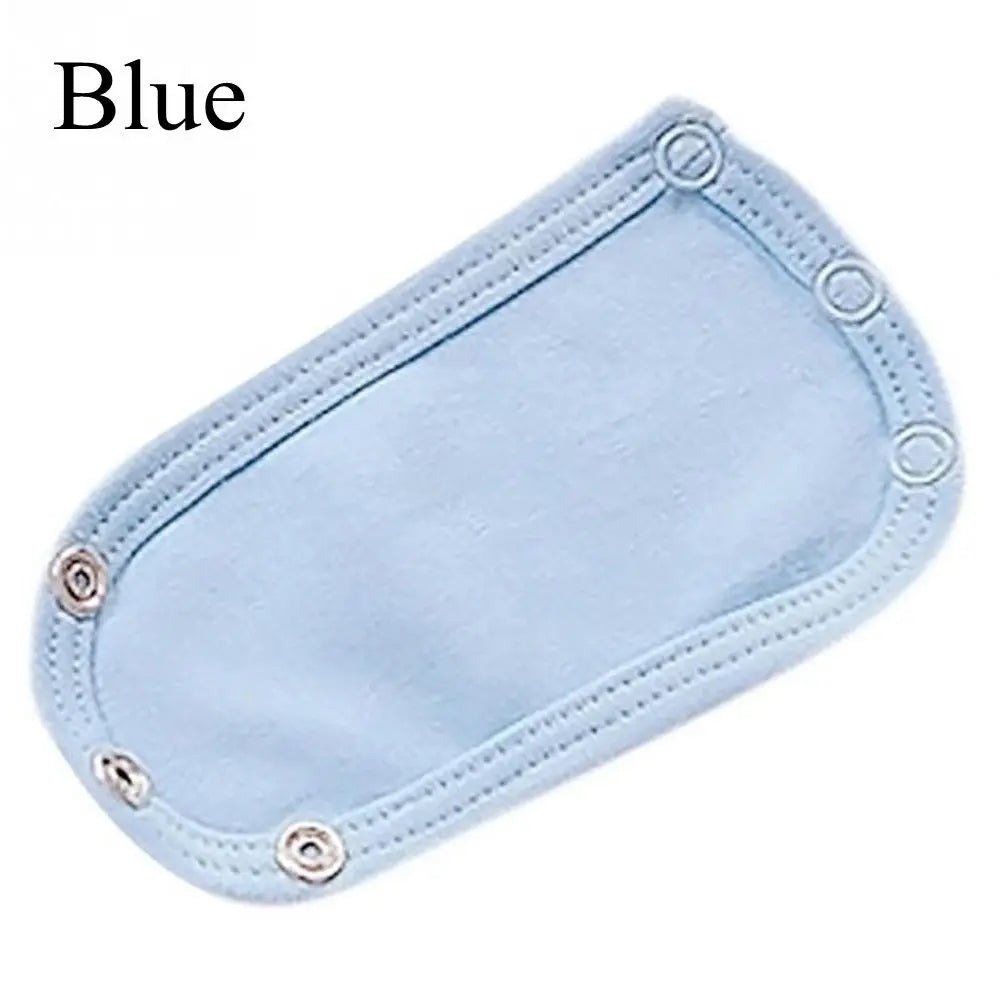 Serviette menstruelle Extenseur de Body Bébé 100% Coton bleu clair avec boutons pression sur les côtés, labellisée "enfant,blue" par BABY-PREMA.