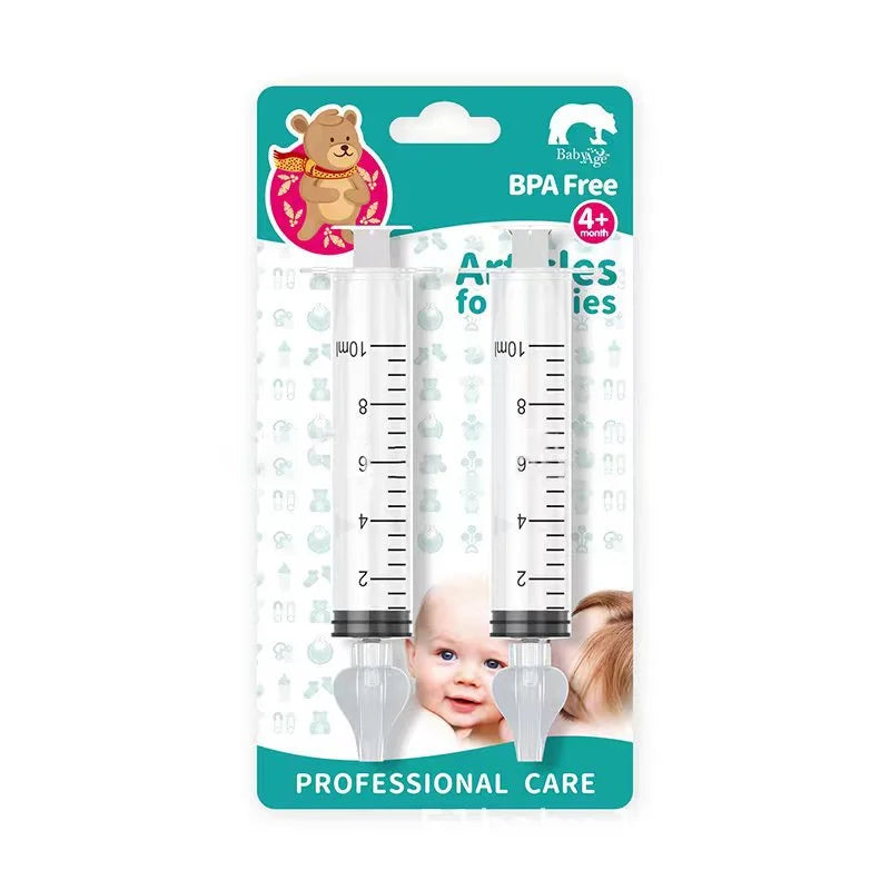 Emballage du Lot 2 Pièces Nettoyant Nasal pour Bébé de BABY-PREMA pour un dosage précis, présentant l'image d'un enfant souriant.