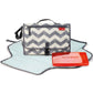 Get trendy with Station à Langer Mini Changer Chevron - Skip Hop -  available at BABY PREMA. Grab yours for €42.85 today!