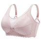 Élégant soutien-gorge de maternité BABY PREMA en dentelle rose sur fond blanc.