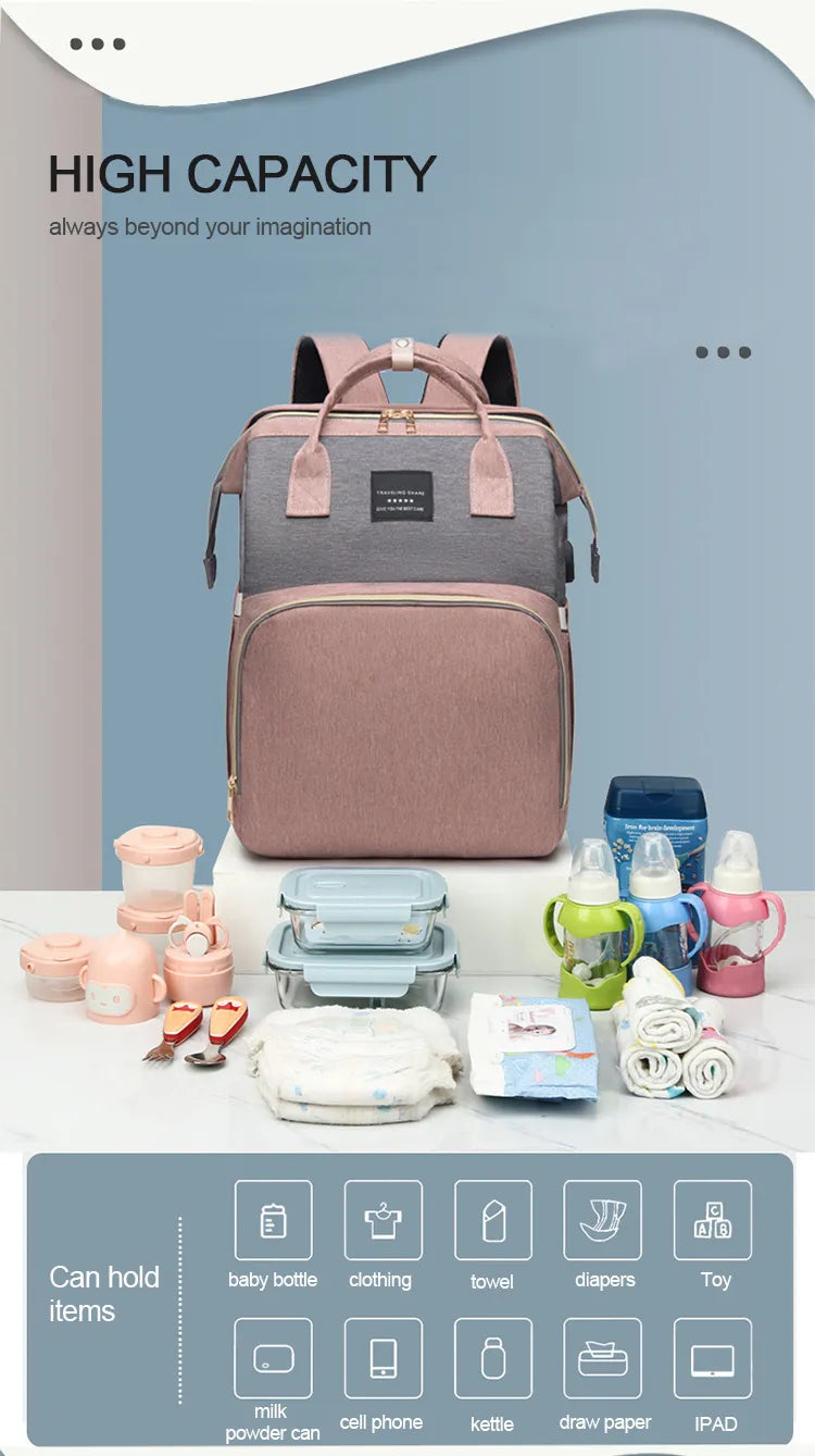 Sac à Langer Bébé Bleu 3 en 1 - BABY PREMA