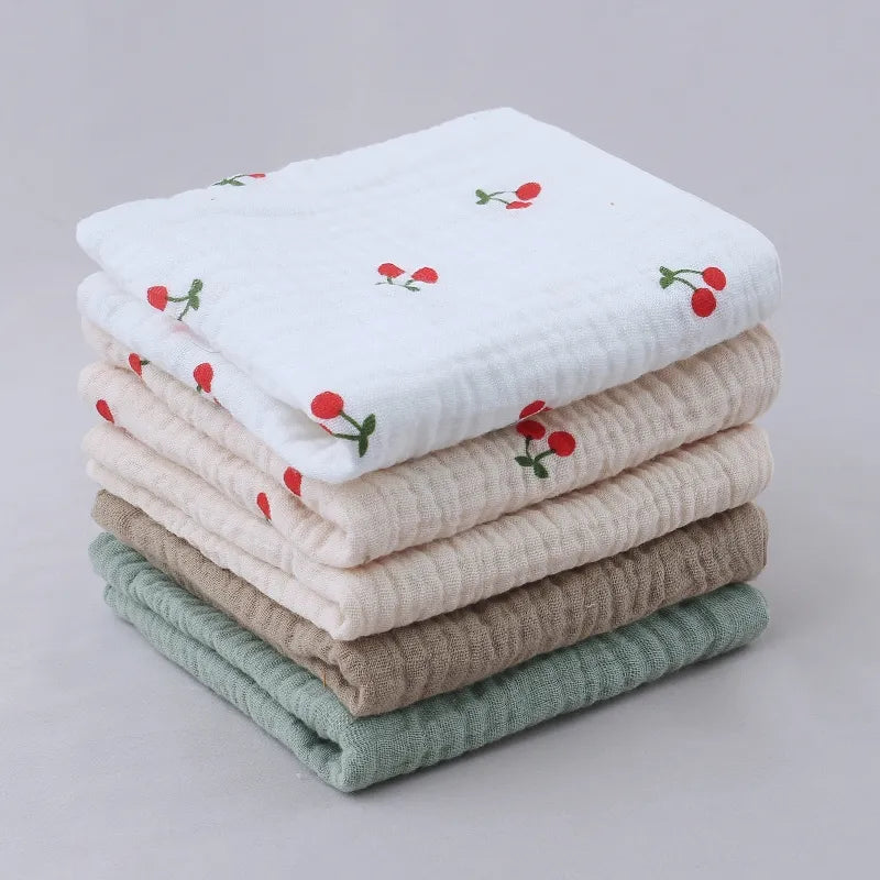 Lot de 5 Langes Bébé en Coton - BABY PREMA