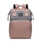 Sac à dos bicolore Sac à Langer 3 en 1 doté de multiples compartiments et de poignées robustes, idéal pour une utilisation décontractée ou pour voyager avec mon bébé de BABY-PREMA.
