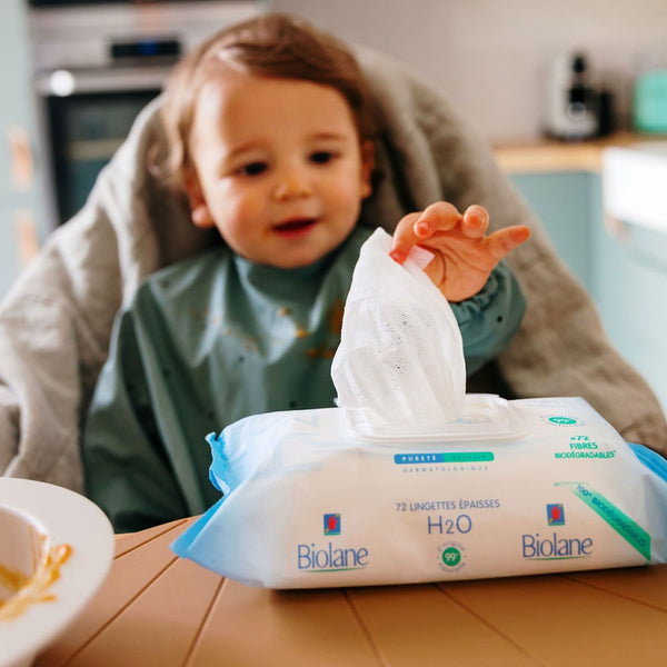 Get trendy with Lingettes Epaisses H2O - Biolane - lingettes available at BABY PREMA. Grab yours for €1.99 today!