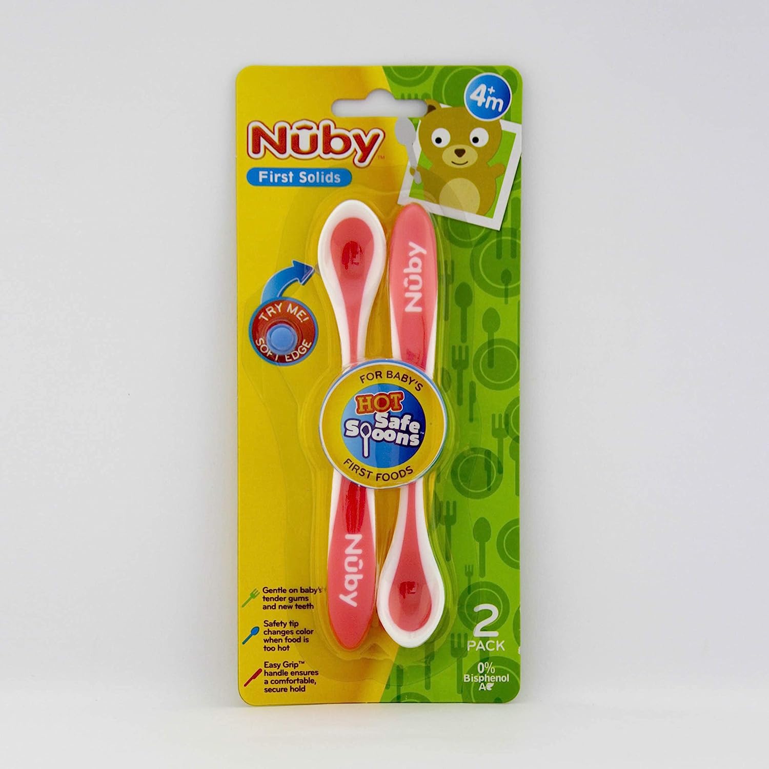 Get trendy with Lot de 2 Cuillères thermosensibles - Nuby - Soins bébé, Cuillères available at BABY PREMA. Grab yours for €3.45 today!
