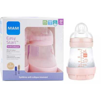 Get trendy with Biberon Anti Colique Rose/Blanc +0 Mois - MAM - Soins bébé, Biberons available at BABY PREMA. Grab yours for €11.40 today!