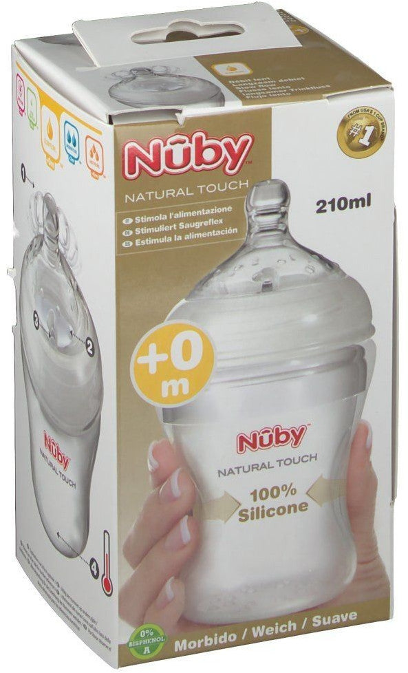 Get trendy with Biberon Natural Touch Transparent +0 Mois - Nuby - Soins bébé, repas available at BABY PREMA. Grab yours for €11.50 today!