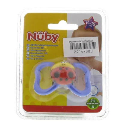 Get trendy with Sucette Coccinelle Bleu 6-18 Mois - Nuby - Sucettes available at BABY PREMA. Grab yours for €5.65 today!