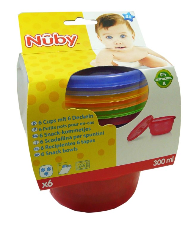 Get trendy with Lot de 6 Petits Pots pour encas +3 Mois 300 ml - Nuby - repas bébé available at BABY PREMA. Grab yours for €4.85 today!